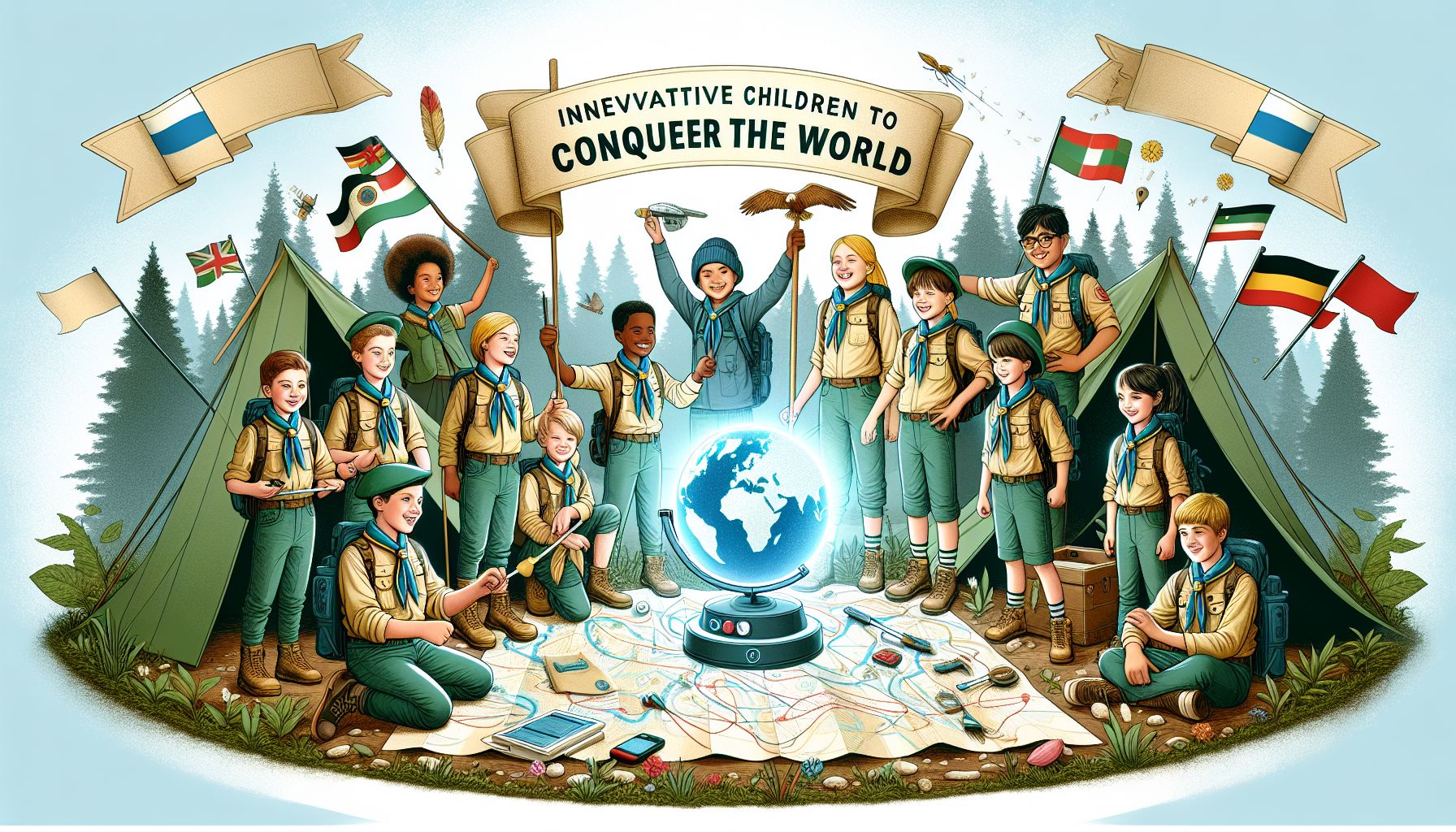 #Lasten partiotoiminta – Uudenlainen harrastus valmiina valloittamaan maailmaa